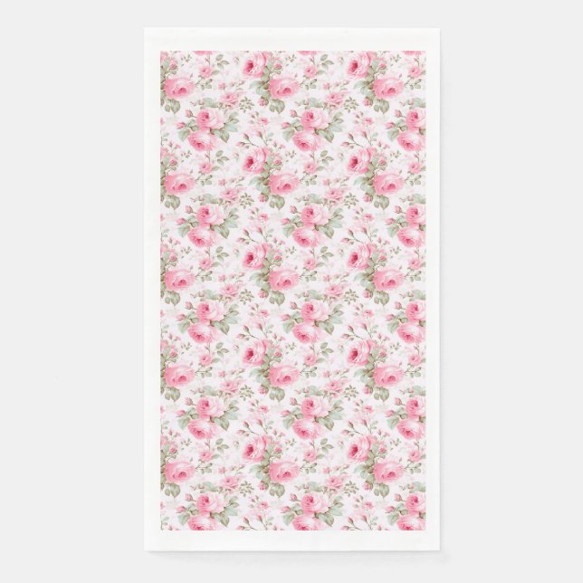 Love Is Like A Rose Napkin (Front)