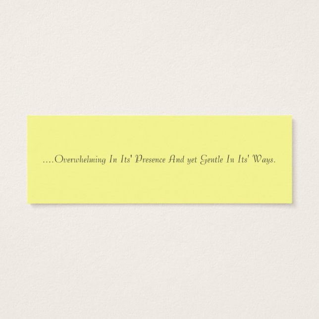 Love Is Like An Elephant (Back)