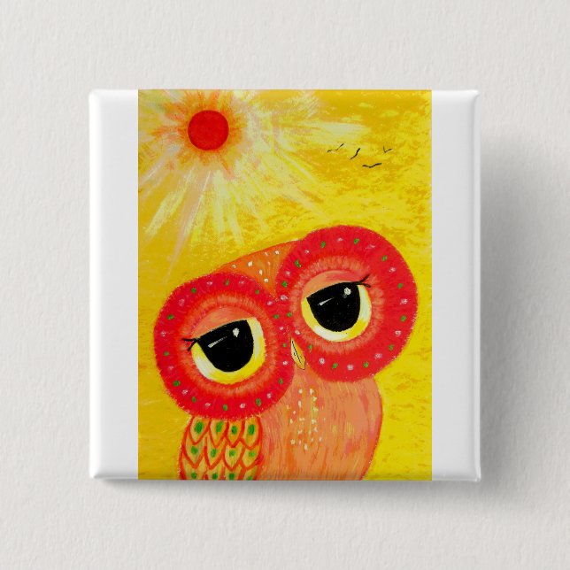 Love Is LIke The Sun 15 Cm Square Badge (Front)