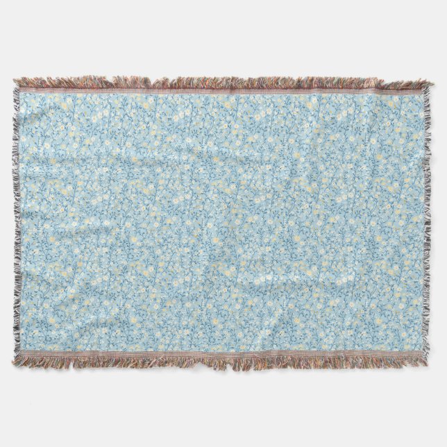 Love Is Like Wildflowers Throw Blanket (Front)