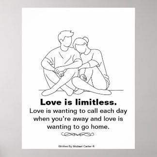 Love is limitless__Poster Poster