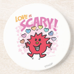 Love Is Little Miss Scary Coaster