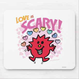 Love Is Little Miss Scary Mouse Pad