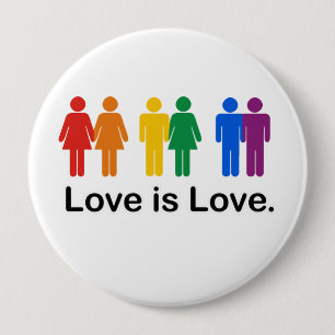 Love is Love 10 Cm Round Badge