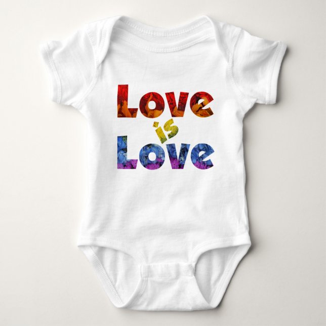 Love is Love Baby Bodysuit (Front)