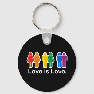 LOVE IS LOVE BASIC KEY RING