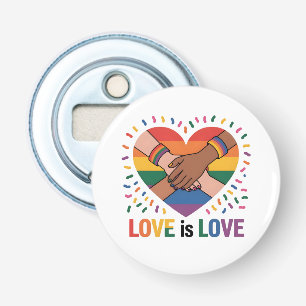 Love is love bottle opener