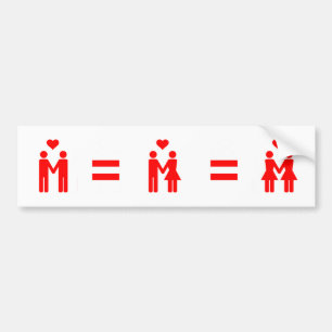 Love Is Love Bumper Sticker