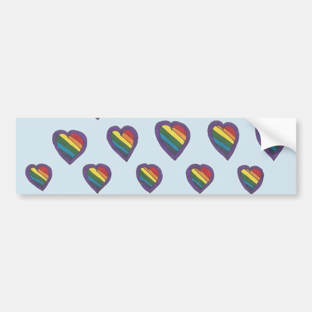 Love is Love Bumper Sticker (Front)