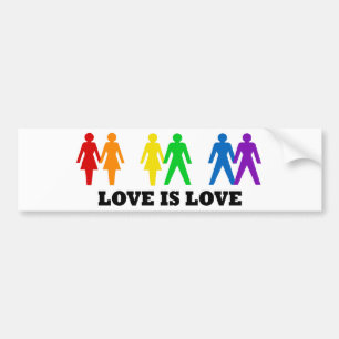 Love is Love Bumper Sticker