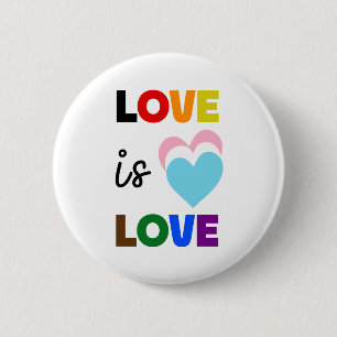 LOVE IS LOVE Button Pin
