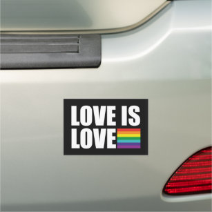 Love is Love Car Magnet