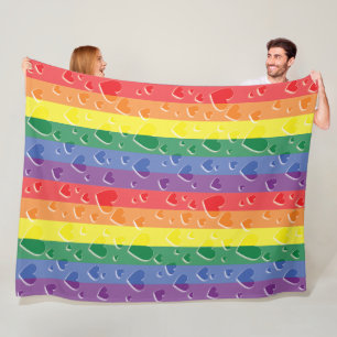 Love Is Love Fleece Blanket