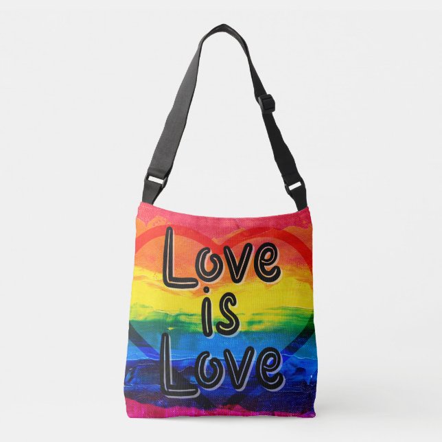 Love is Love - Full Cover Bag (Front)