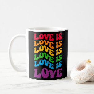 Love Is Love Gay LGBT Coffee Mug