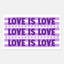 Love is Love in Purple