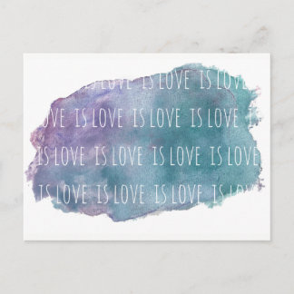 love is love is love postcard