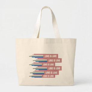 Love is Love – Jumbo Eco-Friendly Reusable Tote