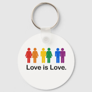 Love is Love Key Ring