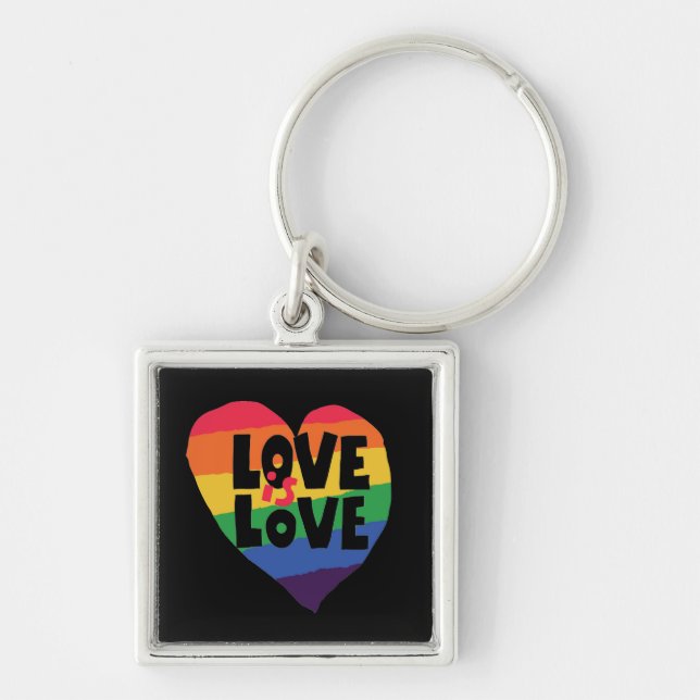Love is Love Key Ring (Front)
