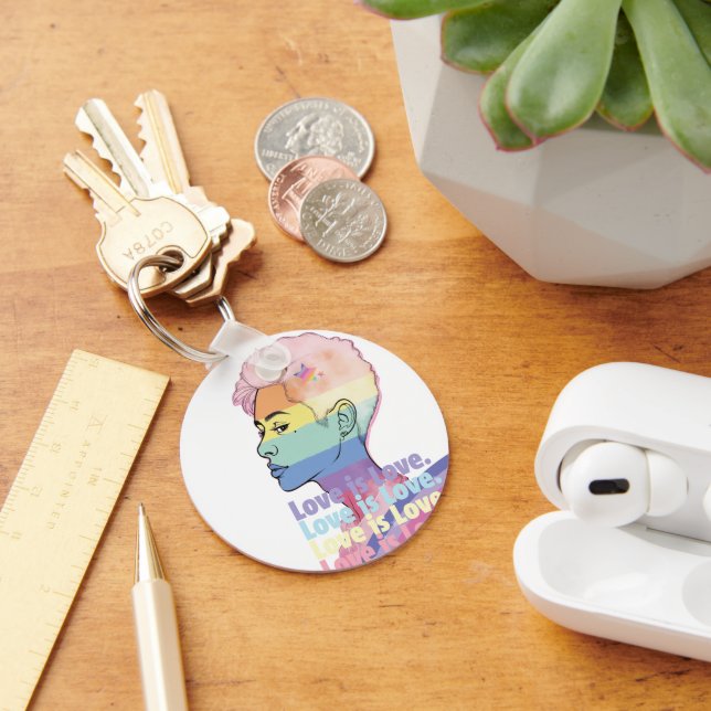 Love is Love Key Ring (Desk)