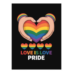 Love is Love LGBQT Photo Print