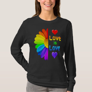 Love Is Love Lgbt Month Pride Lgbt Pride Christmas T-Shirt