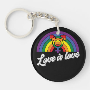 Love Is Love   LGBTQ   Love Wins   Pride Key Ring