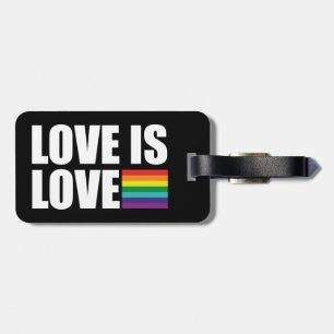 Love is Love Luggage Tag