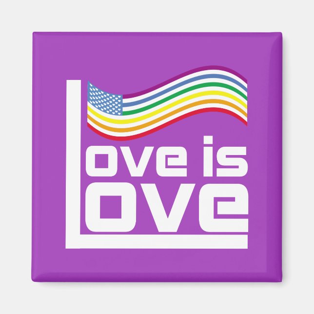 Love is love magnet (Front)