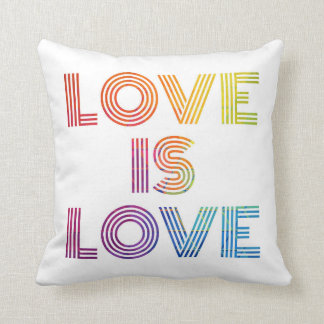 Love is Love | Modern Stripes Cushion