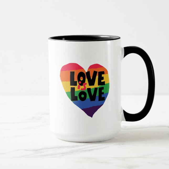Love is Love Mug (Right)