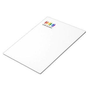 Love is Love. Notepad