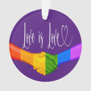 Love is Love Ornament