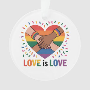 Love is love ornament