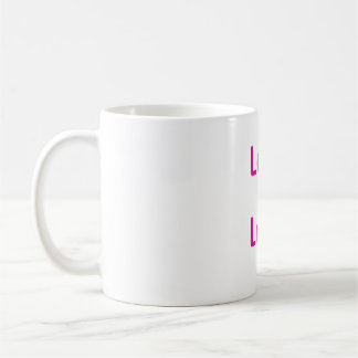 Love is love pink purple colourful pride LGBTQ gay Coffee Mug