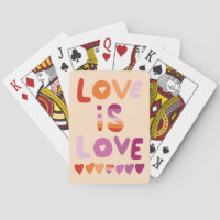 LOVE IS LOVE Pink Purple Pride Lesbian Flag