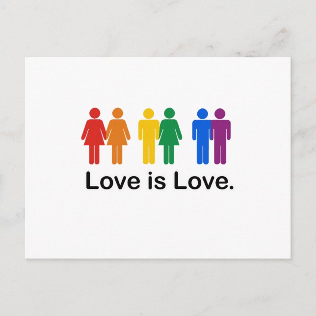 Love is Love Postcard (Front)