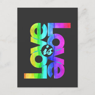 Love is Love Postcard