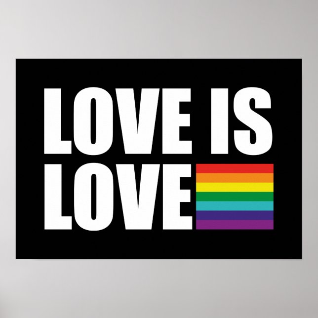 Love is Love Poster (Front)