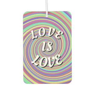 Love Is Love Pride Air Freshener