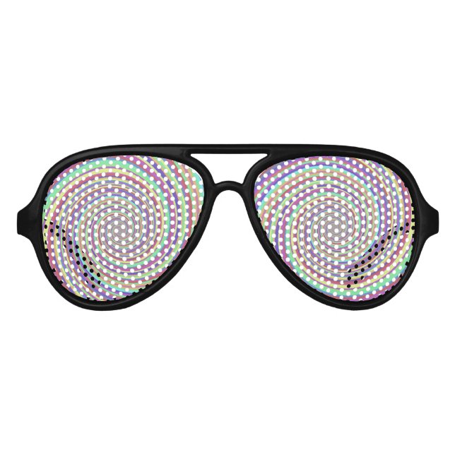 Love Is Love Pride Aviator Sunglasses (Front)