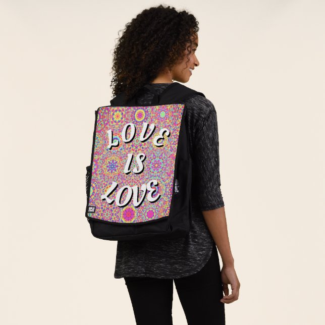 Love Is Love Pride Backpack (Worn)