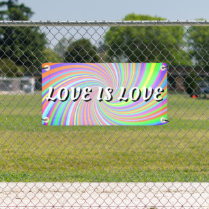 Love Is Love Pride Banner
