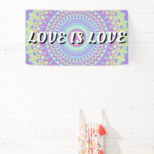 Love Is Love Pride Banner