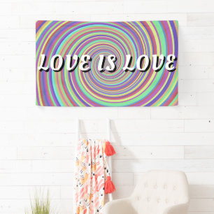 Love Is Love Pride Banner