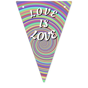 Love Is Love Pride Bunting