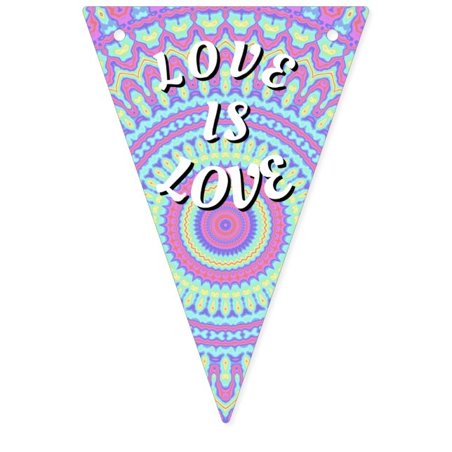 Love Is Love Pride Bunting (First Flag)