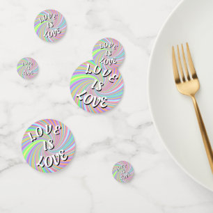 Love Is Love Pride Confetti
