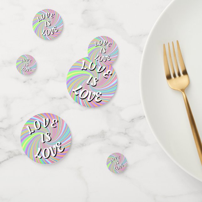 Love Is Love Pride  Confetti (Group)